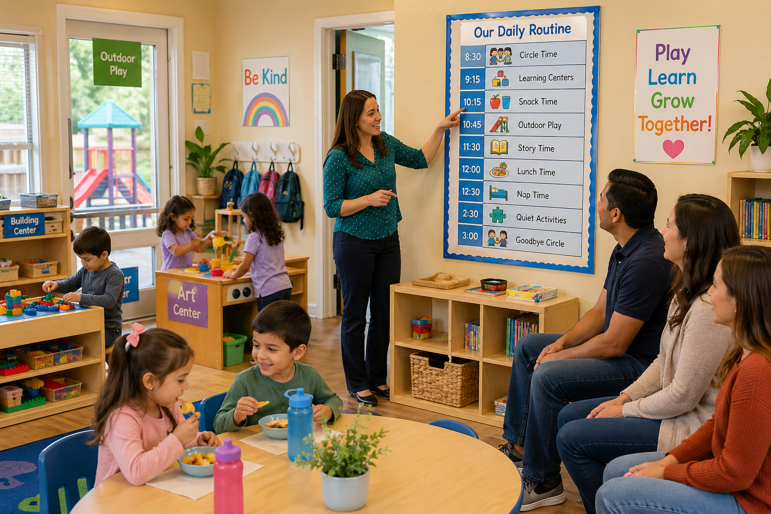 Explaining Daily Routines